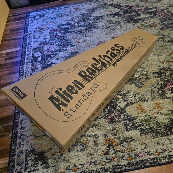 2024 Warwick RockBass Alien Standard - 5-String - Natural Trasparant Satin - Acoustic Electric Bass -w/ Gig Bag