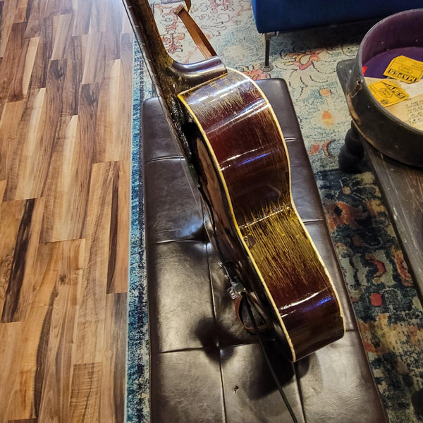 1953 Stadium Archtop w/ DeArmond Guitar Mike, Case, and Lots More!