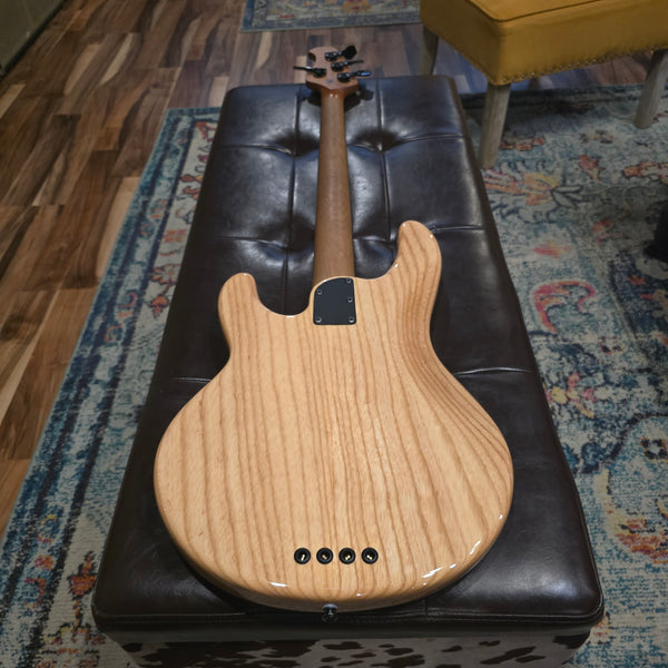 2025 Ernie Ball Music Man StingRay 4 - Tim Commerford Signature - BEAD - Passive - Natural - Artist Model w/ Case