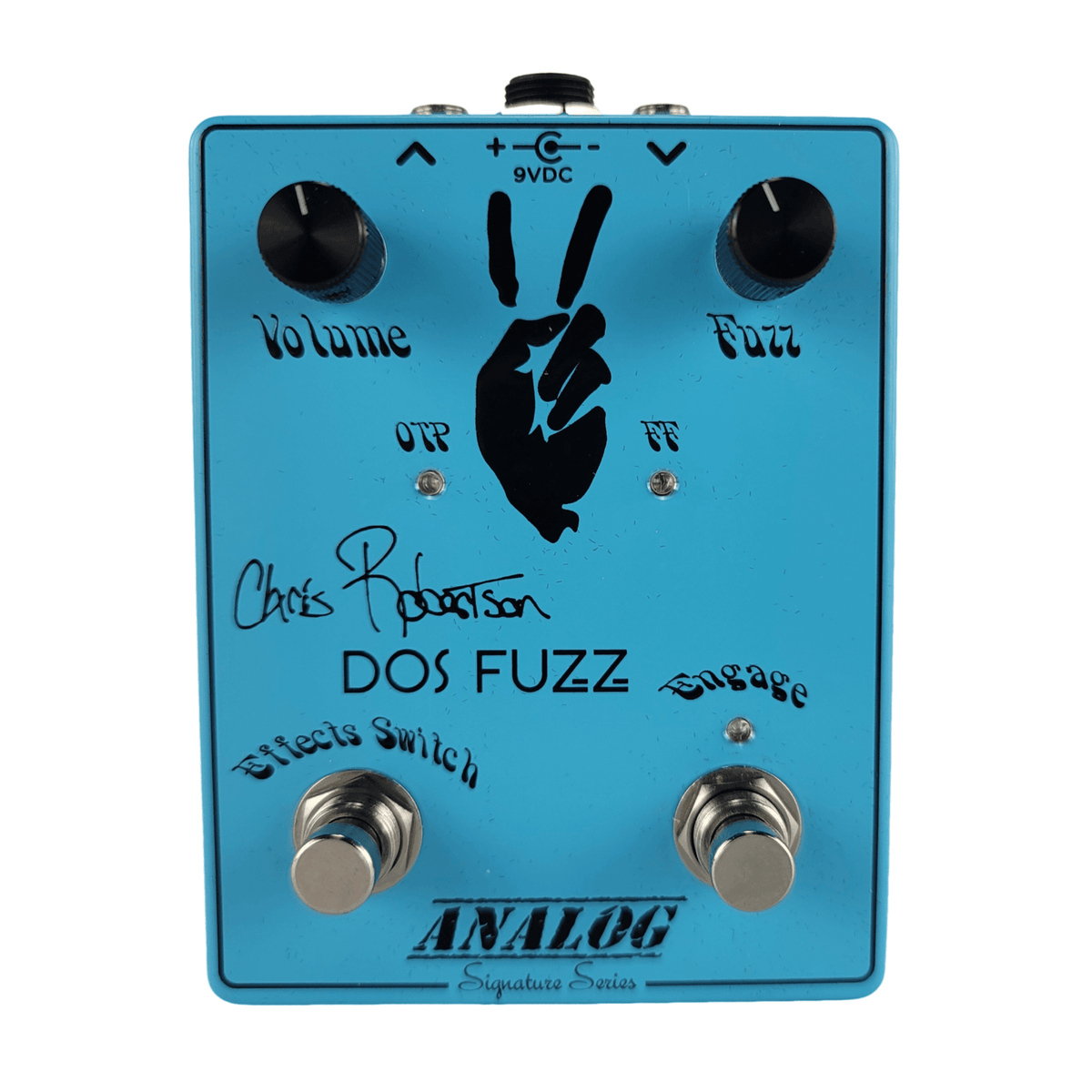 2025新商品 SIGNED! - Analog Pedals - Dos Fuzz V2 - Chris Robertson ギター