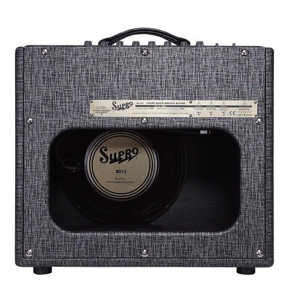 Supro 1696RT Black Magick Tube Combo Amp - Reverb & Tremolo - Cumberland Guitars