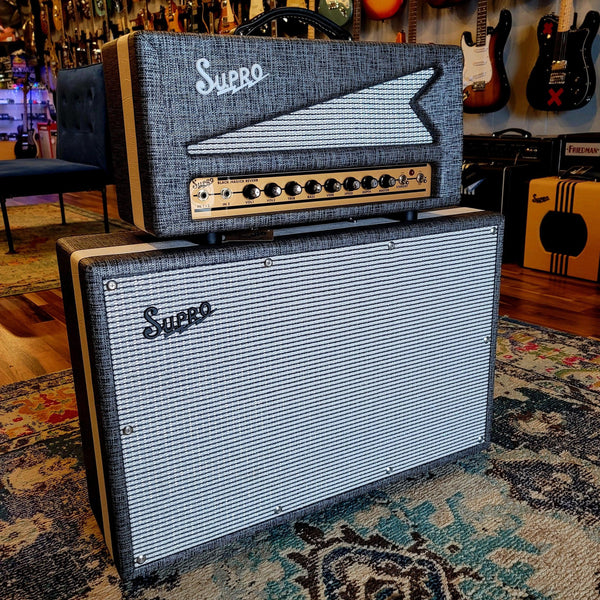 Supro 1696RTH Black Magick Reverb Tremolo Head - Cumberland Guitars