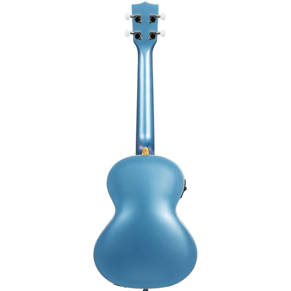 Kala Archtop Tenor Ukulele - Lake Shore Blue - Acoustic Electric Uke - Cumberland Guitars