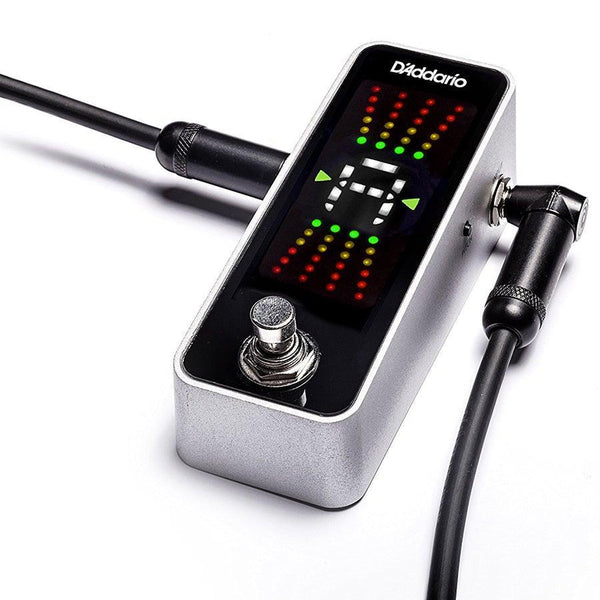 D'Addario Pedal Tuner - Chromatic, True-Bypass, for Guitar Bass Mandolin - Cumberland Guitars