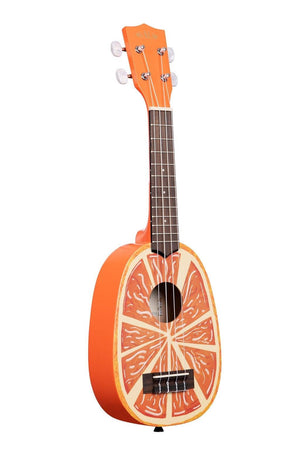 Kala Novelty Ukulele - Orangelele - Orange Slice Soprano Uke - Cumberland Guitars