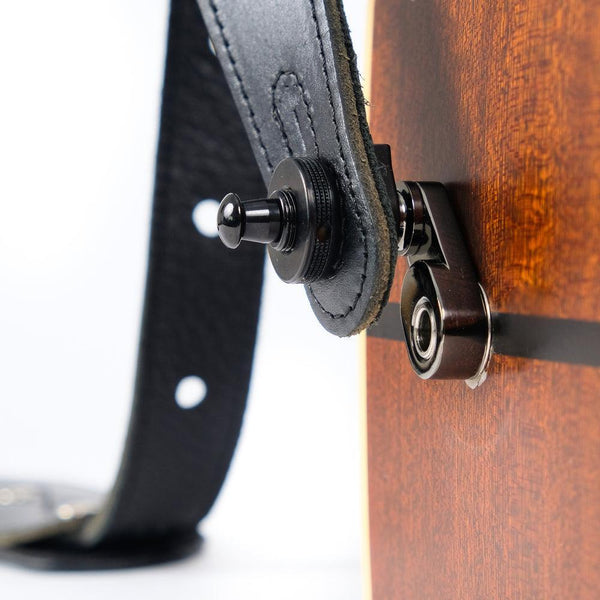 Music Nomad MN270 Acousti-Lok - Strap Lock Adapter for Acoustic Guitar Standard Output Jack - Cumberland Guitars