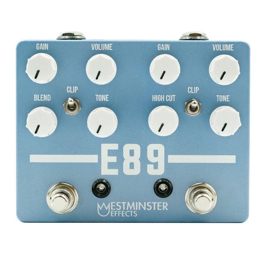 Westminster Effects E89 V2 Dual Overdrive Pedal - Edwards and 1689