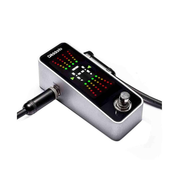 D'Addario Pedal Tuner - Chromatic, True-Bypass, for Guitar Bass Mandolin - Cumberland Guitars