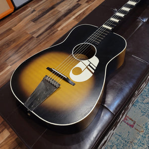 1960's Kay Model 1160 Parlor Guitar - Sunburst - Cumberland Guitars