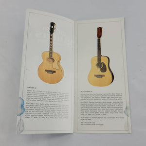 1970 Gibson FlatTop Acoustic 12-String Guitar Catalog Brochure - Case Candy - Cumberland Guitars