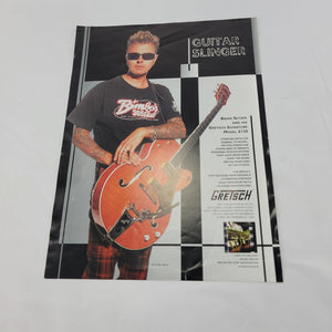 1996 Gretsch Brian Setzer 6120 Nashville SSL and SSU Ad - Cumberland Guitars