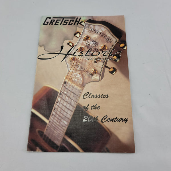 1999 Gretsch Historic Classics of the 20th Century Brochure Catalog - Cumberland Guitars