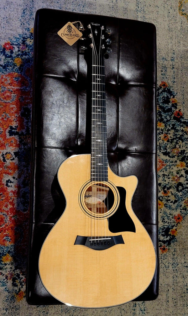 Taylor 312ce V-Class Acoustic-Electric - Natural -w/ Hardshell Case