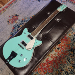 2021 Gretsch Electromatic G5237 Limited Edition Double Jet - Surf Green - Cumberland Guitars