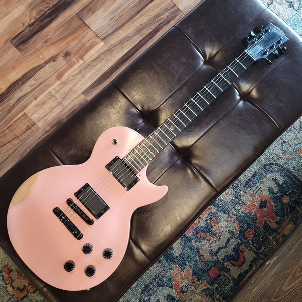 2001 Gibson Les Paul Studio Gothic - Pink Refin - EMGs w/ Case – Cumberland  Guitars