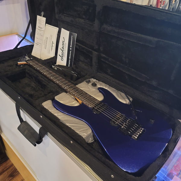 2023 Jackson American Virtuoso Dinky - Mystic Blue w/ Case