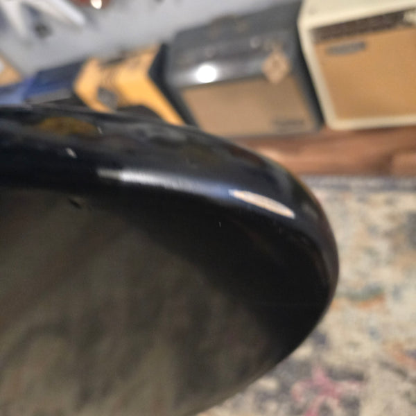 1966 Fender Musicmaster - Offset Body 24" Scale - Refin Black - w/OHSC