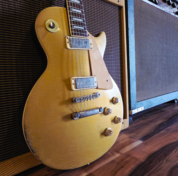 1974 Cortez Les Paul Deluxe Copy - Japan - Mini-Humbuckers - Gold Top