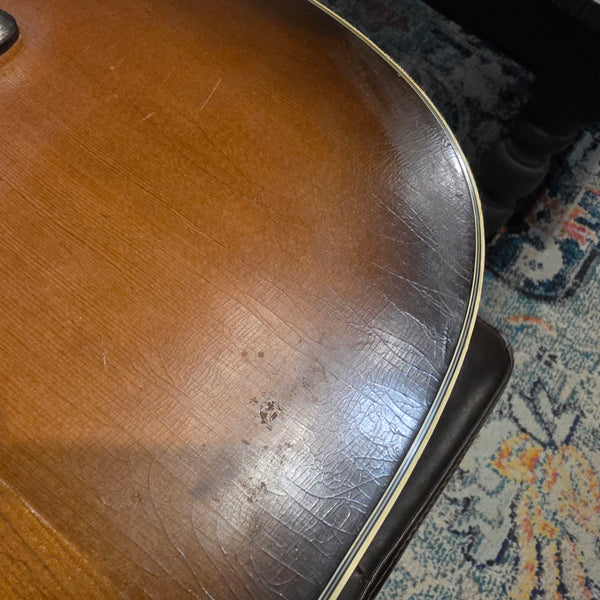 1968 Silvertone 57P633L Jumbo Acoustic Guitar - w/Case