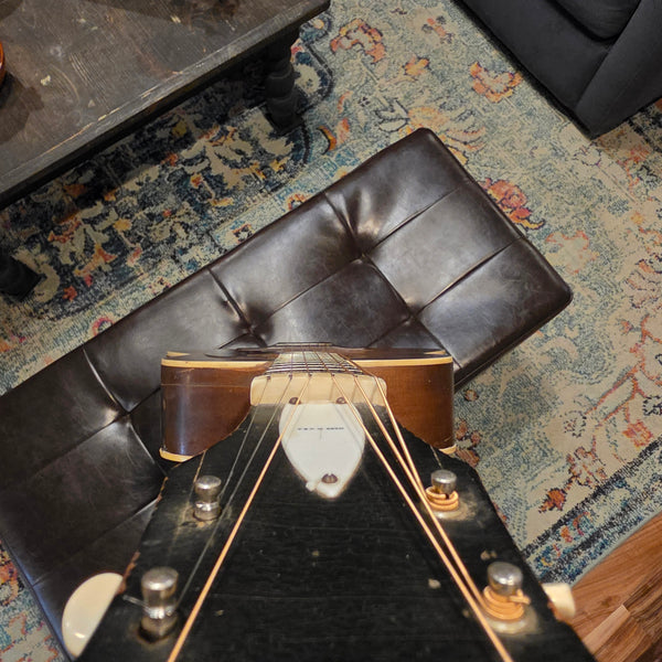 1968 Silvertone 57P633L Jumbo Acoustic Guitar - w/Case