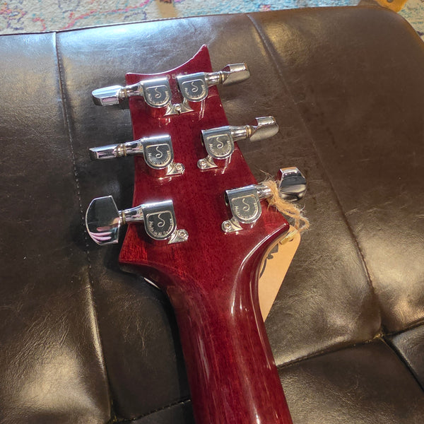 1986 PRS Custom 24 - Birds, Flame Top, Cherry Burst - w/ Case