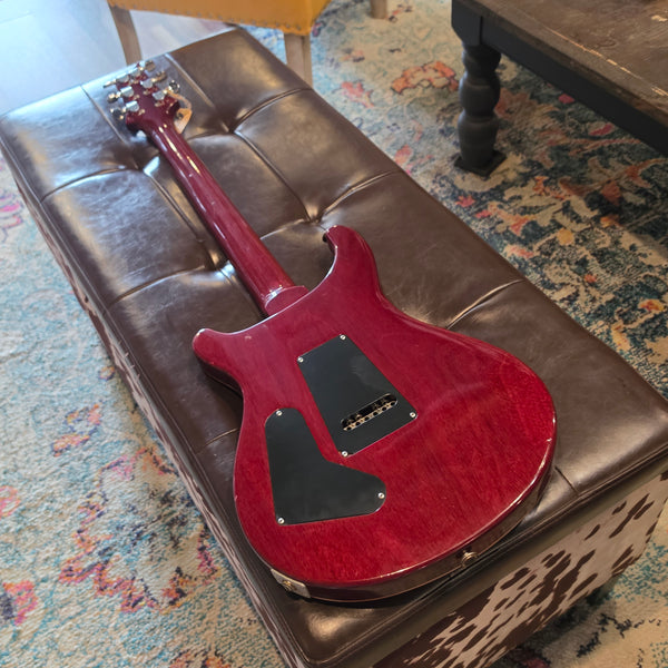 1986 PRS Custom 24 - Birds, Flame Top, Cherry Burst - w/ Case