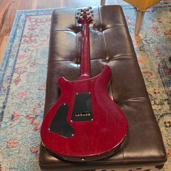 1986 PRS Custom 24 - Birds, Flame Top, Cherry Burst - w/ Case