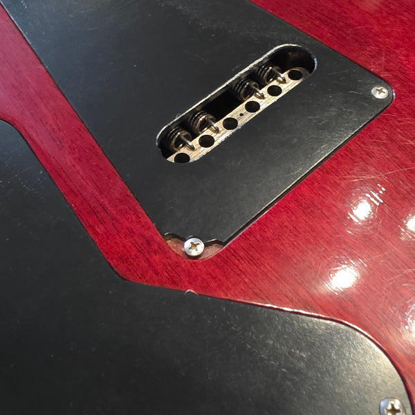 1986 PRS Custom 24 - Birds, Flame Top, Cherry Burst - w/ Case