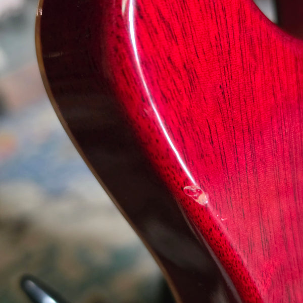 1986 PRS Custom 24 - Birds, Flame Top, Cherry Burst - w/ Case