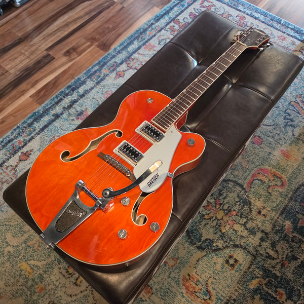 2021 Gretsch G5420T Electromatic - Hollowbody - Single cut - Bigsby - Orange Stain - w/Gig Bag