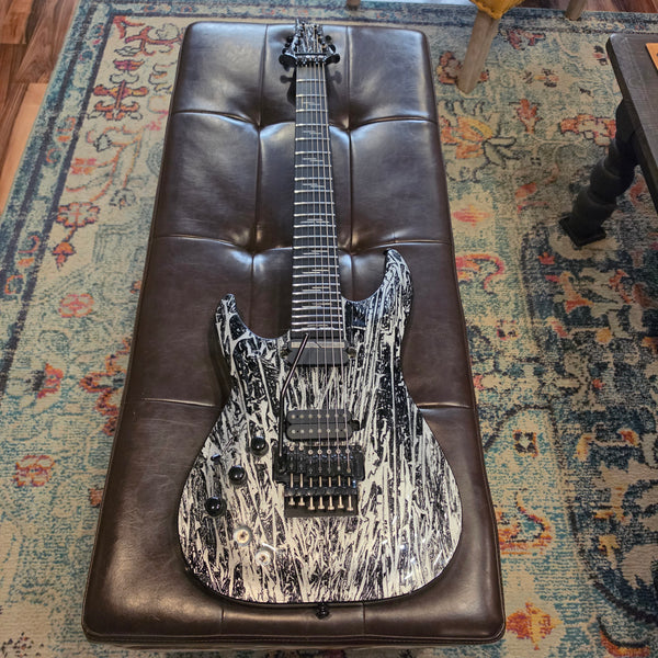 2020 Schecter C-1 Silver Mountain FR S 7-String- Left-Handed LH Lefty Floyd Rose Sustainer