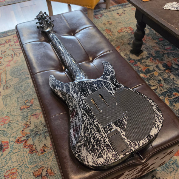 2020 Schecter C-1 Silver Mountain FR S 7-String- Left-Handed LH Lefty Floyd Rose Sustainer