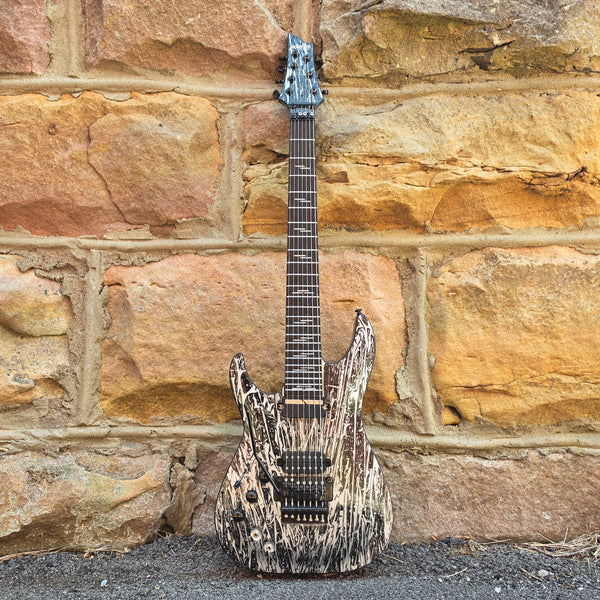 2020 Schecter C-1 Silver Mountain FR S 7-String- Left-Handed LH Lefty Floyd Rose Sustainer