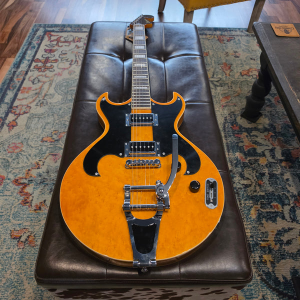 Bellflower EG-1N Electric Guitar - Desert Blonde - w/Hardshell Case