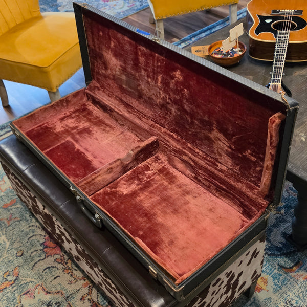 1963 Ampeg Burns of London EG-1S JSS - Wild Dog Jazz Split Sound -Orange Red - w/OHSC