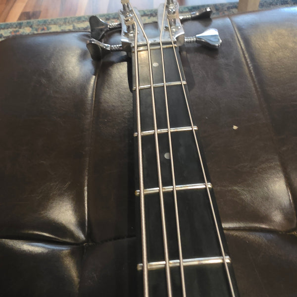 1983 Kramer Stagemaster Bass - Aluminum Neck - Black with Graphics - w/OHSC