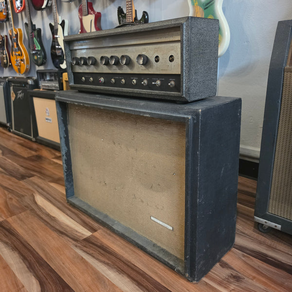 Silvertone 1484 Twin Twelve 60-watt - Modded Tube Amp Head and Speaker Cabinet