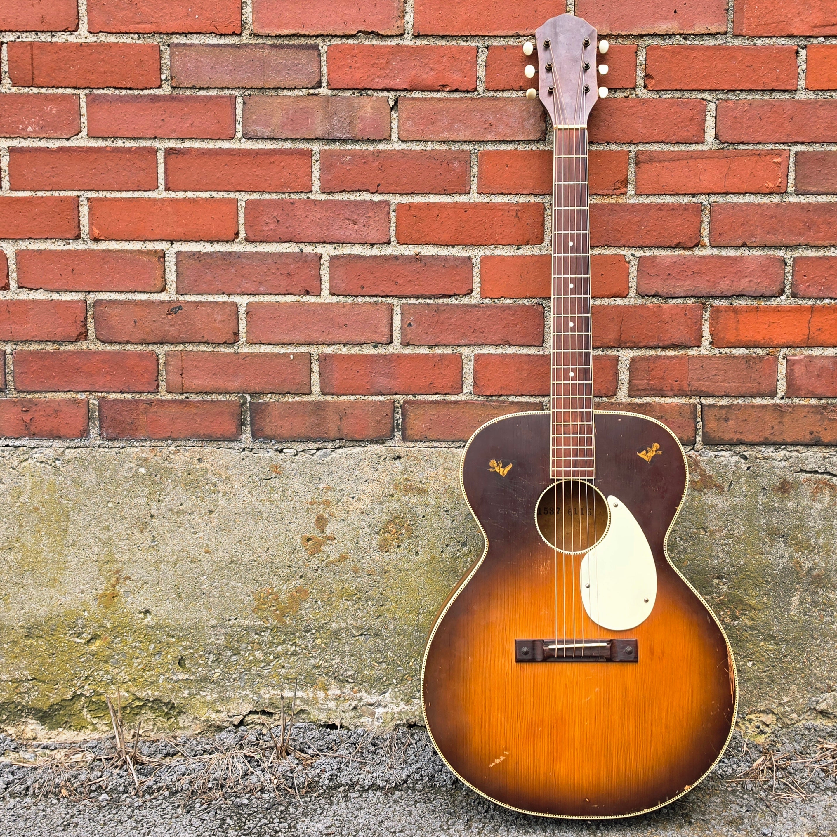 Kay アコースティックギター ブラウン 1959 Kay K6116 - Gleaming Auditorium Model - Acoustic Guitar