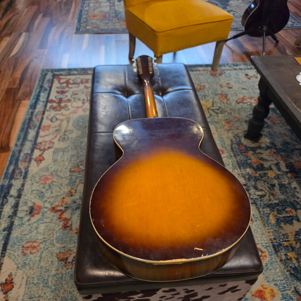 1959 Kay K6116 - Gleaming Auditorium Model - Acoustic Guitar - Sunburst