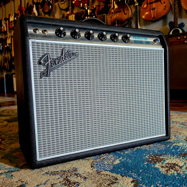 2017 Fender '68 Custom Princeton Reverb - Silverface - Tube Combo Amp