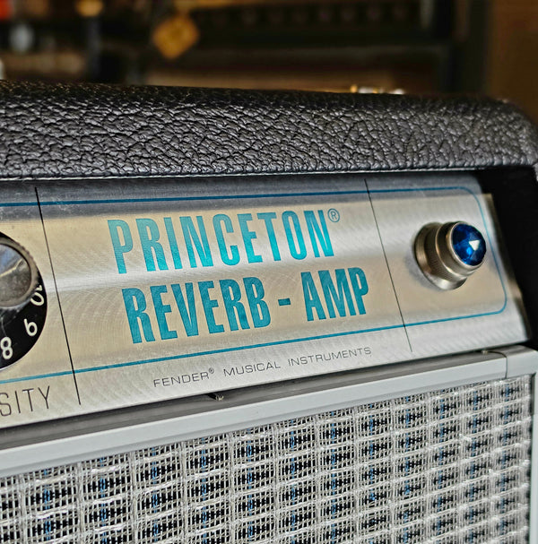 2017 Fender '68 Custom Princeton Reverb - Silverface - Tube Combo Amp