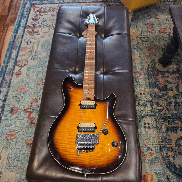1998 Peavey USA Wolfgang - Sunburst - Flametop - w/OHSC