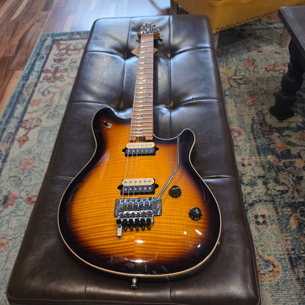 1998 Peavey USA Wolfgang - Sunburst - Flametop - w/OHSC