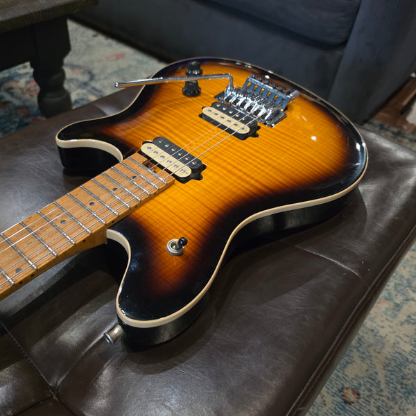 1998 Peavey USA Wolfgang - Sunburst - Flametop - w/OHSC