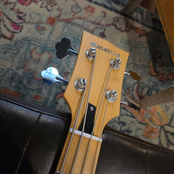 2025 Dunable Asteroid Bass - USA Custom Shop - Satin Tobacco Burst - w/Gig Bag