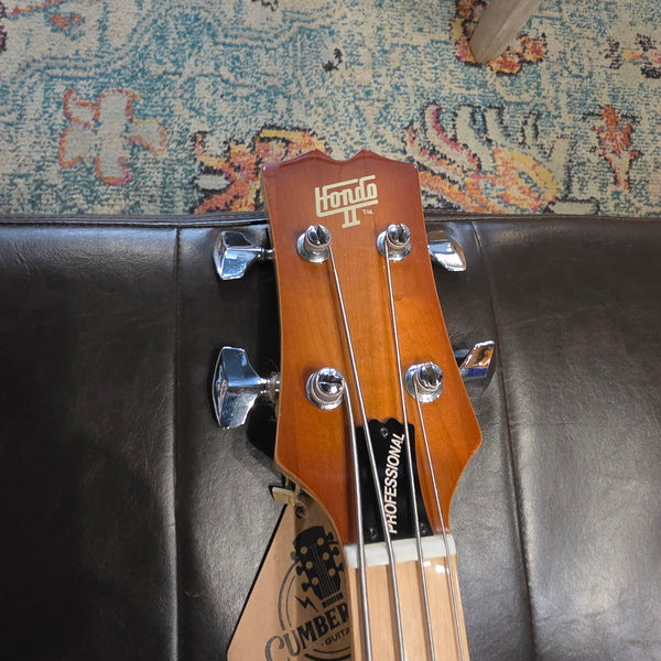 1980 Hondo II Professional Bass H-1015 - MIJ - Antique Violin Brown