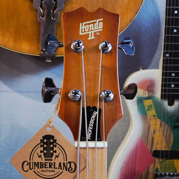 1980 Hondo II Professional Bass H-1015 - MIJ - Antique Violin Brown