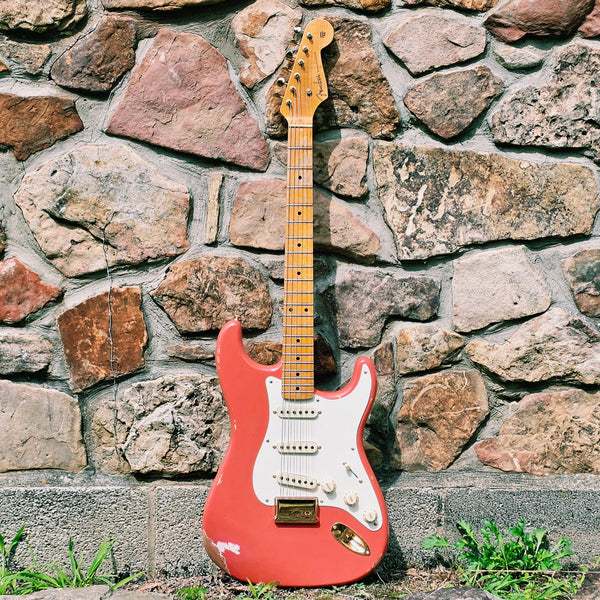 2023 Fender Custom Shop '56 Strat HT GH - Relic - Super Faded Tahitian Coral - S23 Limited Edition w/OHSC