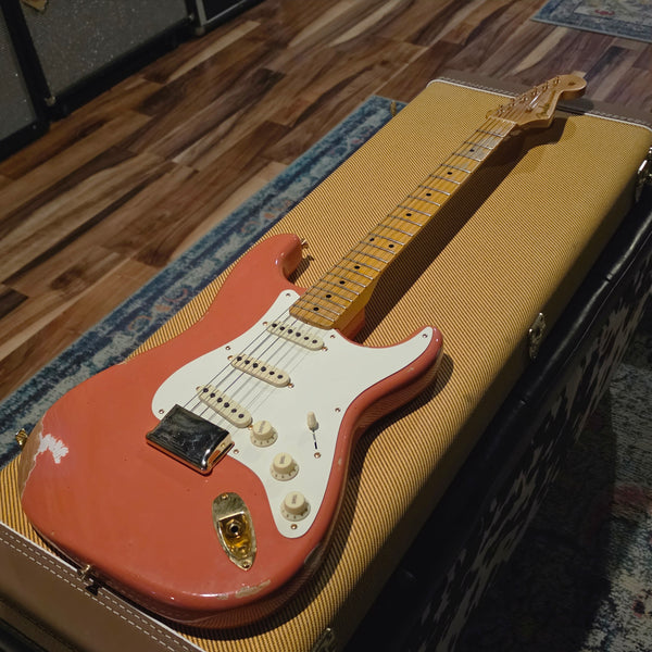 2023 Fender Custom Shop '56 Strat HT GH - Relic - Super Faded Tahitian Coral - S23 Limited Edition w/OHSC