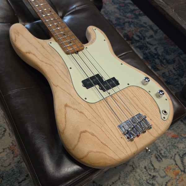 1980 Fender Precision P Bass - Schecter Van Nuys Hot Rod Parts Bass - Finish Stripped - w/Case